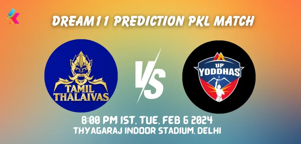 TAM vs UP Dream11 Team Prediction Today Match