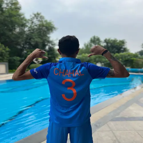 3 Jersey number in cricket Yuzvendra Chahal