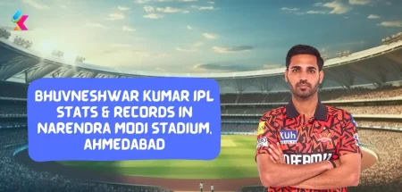 Bhuvneshwar Kumar IPL stats & Records in narendra modi stadium, ahmedabad