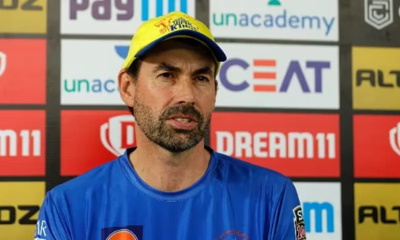 CSK Head Coach: Stephen Fleming