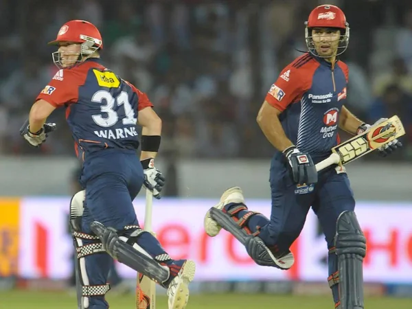 David Warner and Naman Ojha highest partnership for DC