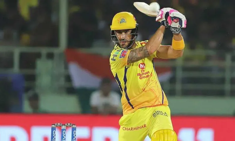 Faf du Plessis most runs for csk in IPL