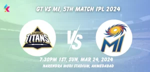 GT vs MI Head-to-Head in Narendra Modi Stadium Ahmedabad