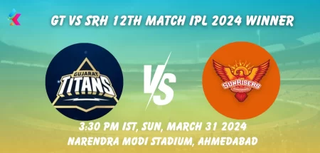 GT vs SRH IPL 2024 Match Winner Prediction
