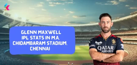 Glenn Maxwell IPL Stats in M.A. Chidambaram Stadium, Chennai