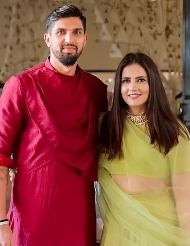 Ishant Sharma with his Wife 