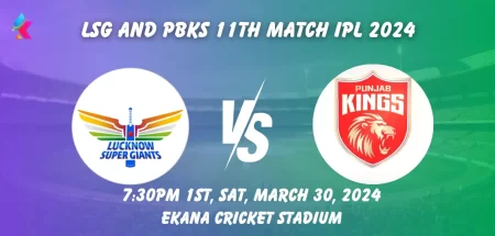 LSG vs PBKS Head-to-Head-at Ekana Cricket Stadium