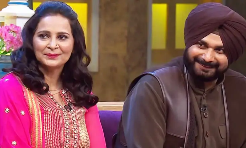 Navjot Singh Sidhu with his Wife