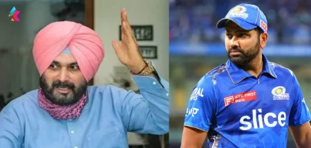 Navjot singh sidhu about rohit sharma captaincy