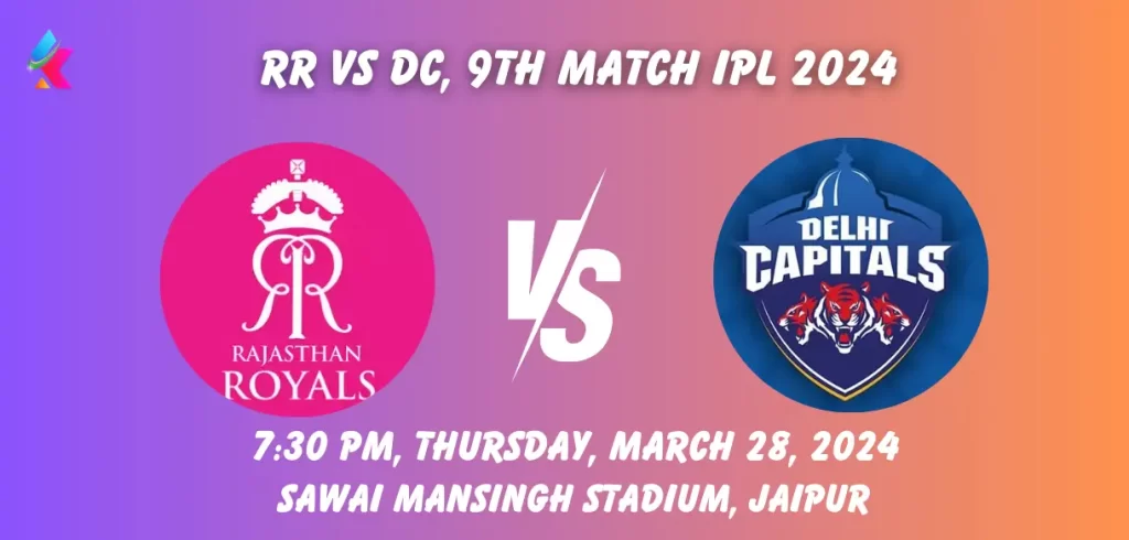 RR vs DC Head-to-Head in Sawai Mansingh Stadium