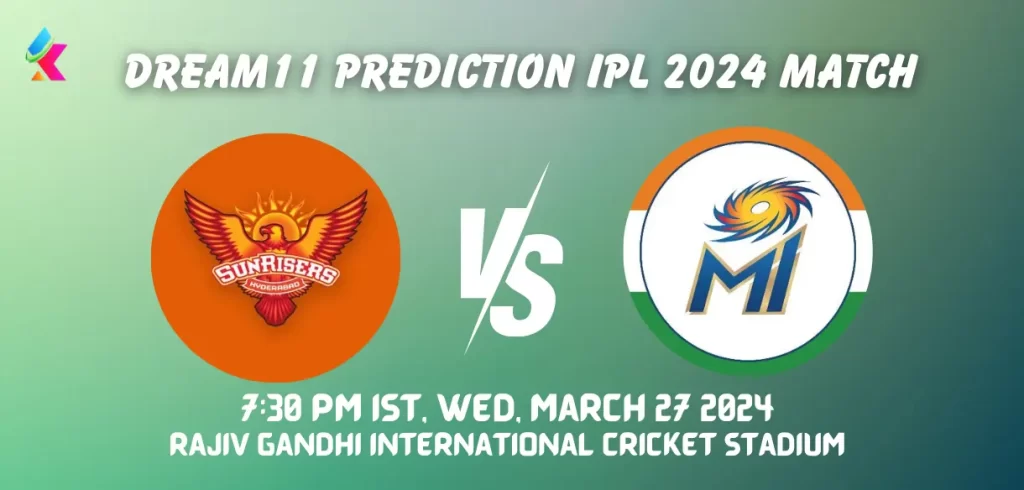 SRH vs MI Dream11 Team Prediction Today IPL Match
