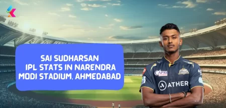 Sai Sudharsan IPL Stats in Narendra Modi Stadium, Ahmedabad