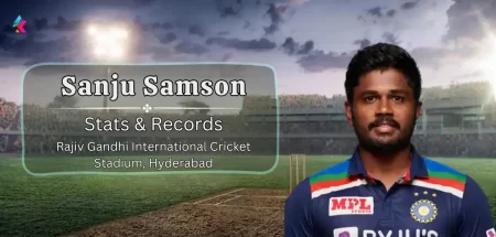 Sanju Samson IPL Stats & records in Rajiv Gandhi International Cricket Stadium, Hyderabad