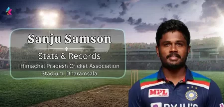 Sanju Samson IPL Stats & records in Himachal Pradesh Cricket Association Stadium, Dharamsala