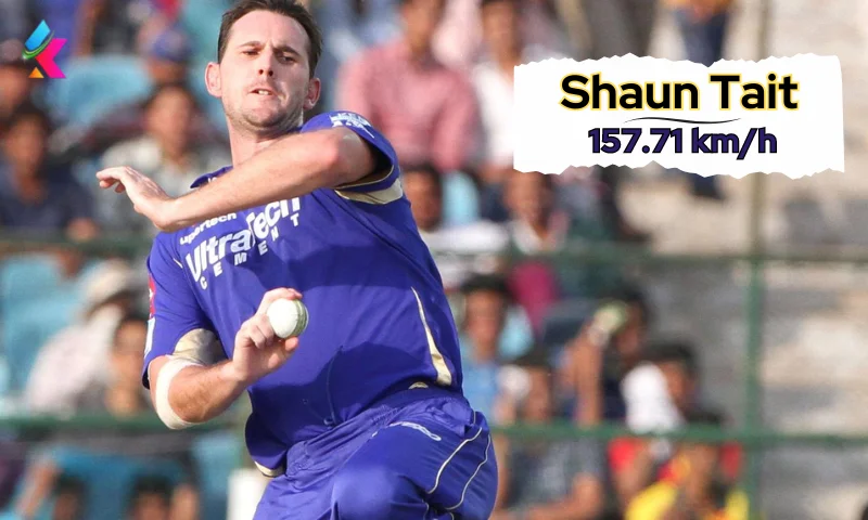 Shaun Tait Fastest Ball Delivery in IPL