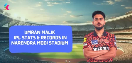 Umran Malik IPL Stats & Records in Narendra Modi Stadium