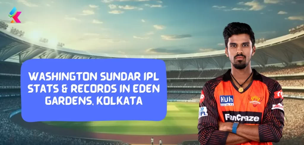 Washington Sundar IPL Stats & Records