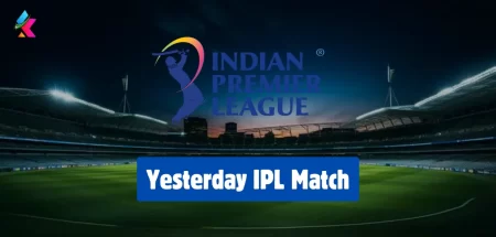 Yesterday IPL Match