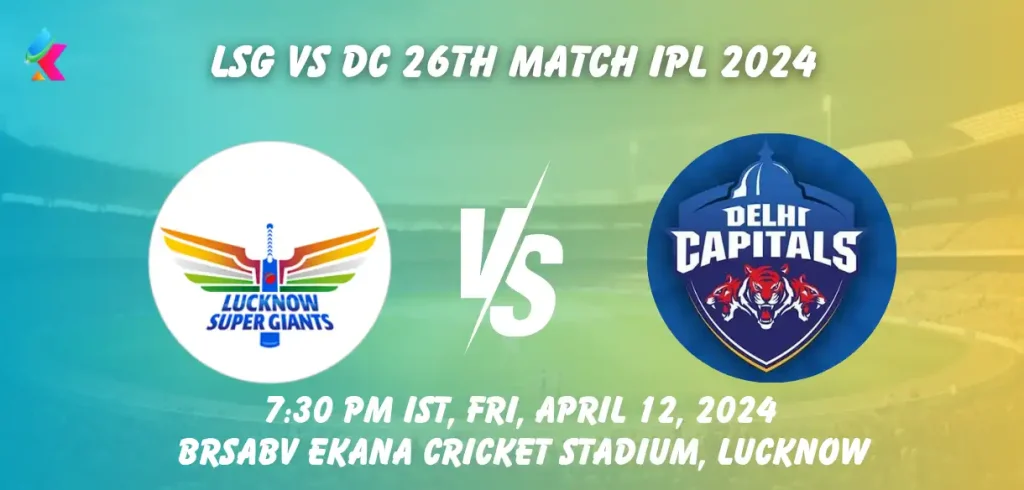 LSG vs DC Head to Head in Ekana Cricket Stadium