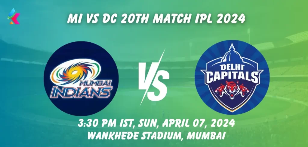 MI vs DC Head to Head in Wankhede Stadium, Mumbai