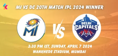 MI vs DC IPL 2024 Match Winner Prediction