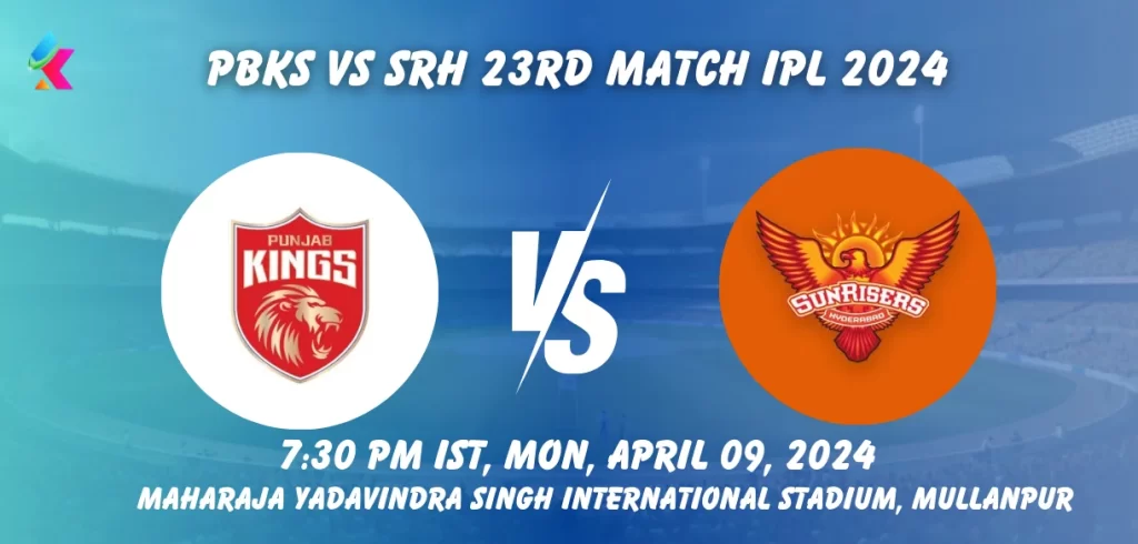 PBKS vs SRH Head to Head in PCA New Stadium