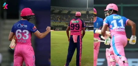 Rajasthan Royals IPL Players Jersey Number