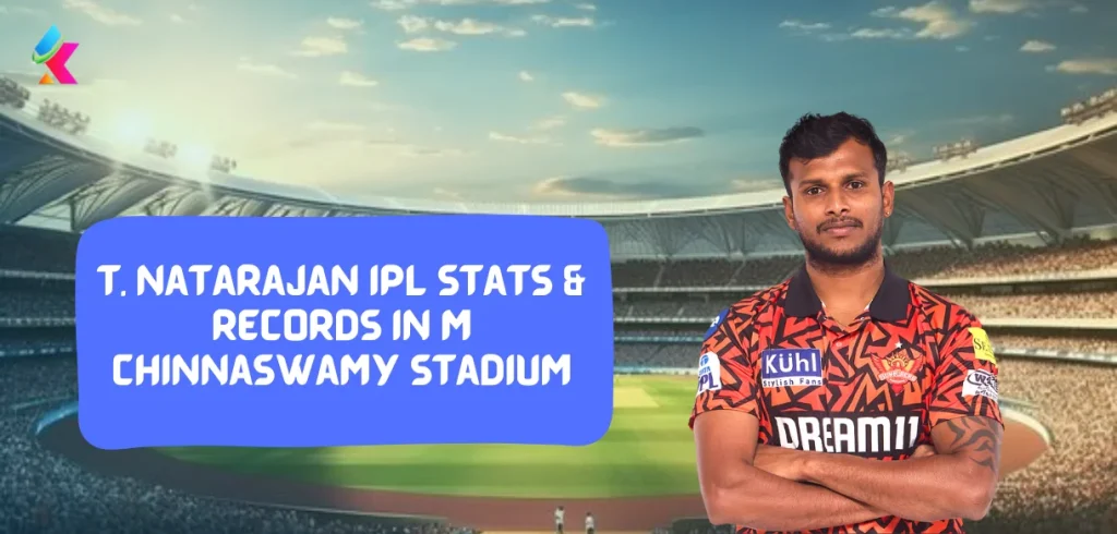T. Natarajan IPL stats & Records in M chinnaswamy Stadium