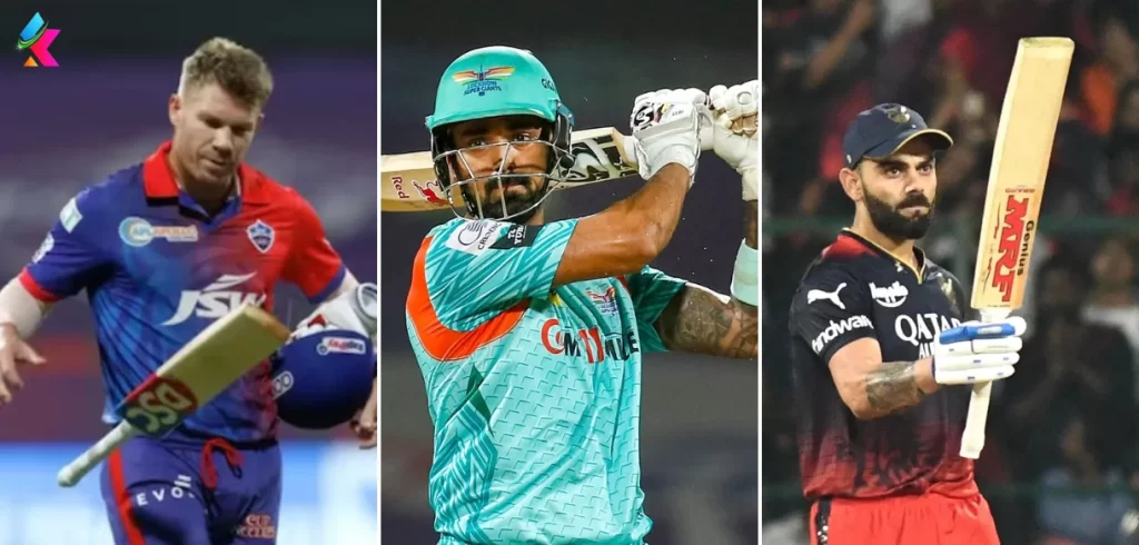 Top Five Batters with Most 90s in IPL
