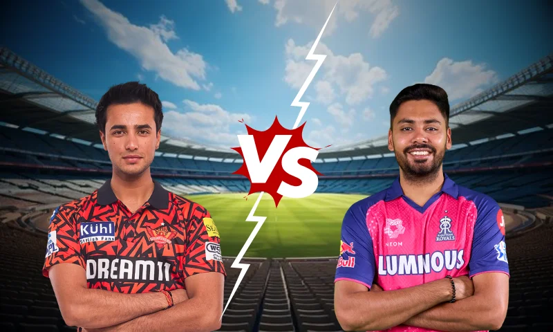 SRH vs RR Player Battle: Abhishek Sharma vs Avesh Khan