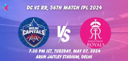 DC vs RR Head-to-Head in Arun Jaitley Stadium, Delhi