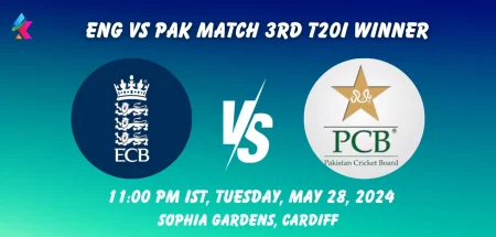 ENG vs PAK Toss and Match Winner Prediction