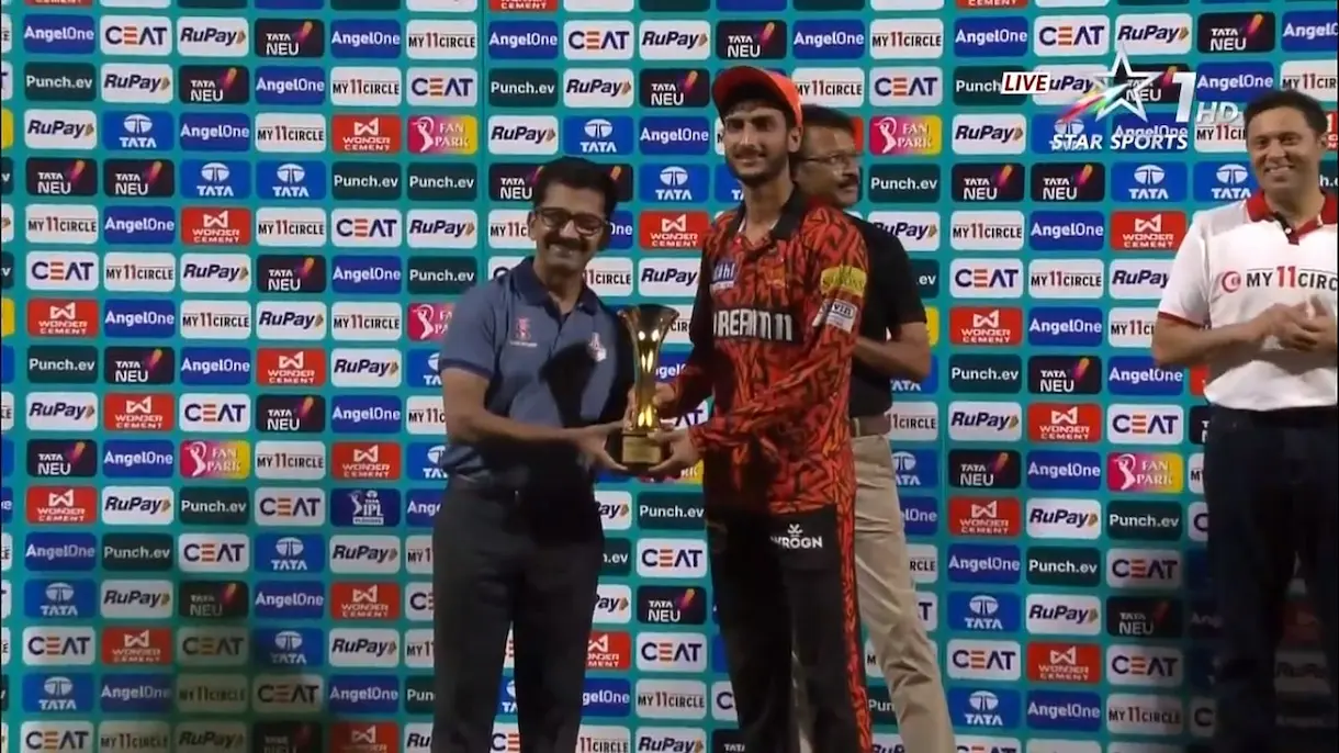 SRH vs RR Yesterday IPL 2024 Match Award Winners List, Man of The Match