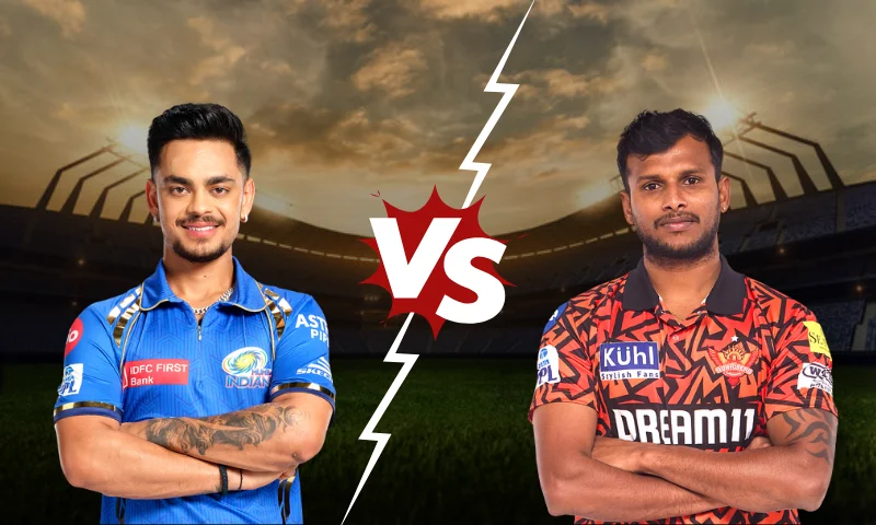 MI vs SRH Player Battle : Ishan Kishan vs T Natarajan