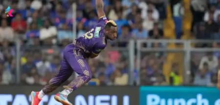 KKR Star Andre Russell Starts Explosive Net Practice