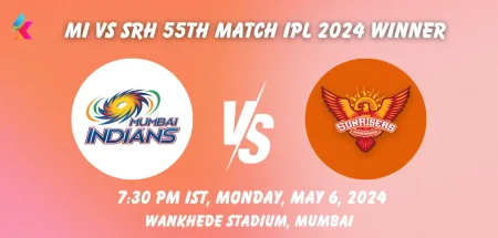 MI vs SRH Today Toss & Match Winner Prediction (100% Sure), Pitch Report, Cricket Betting Tips, Who will win today's match between MI vs SRH? – 55th Match IPL 2024