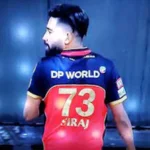 Mohammed Siraj Jersey Number
