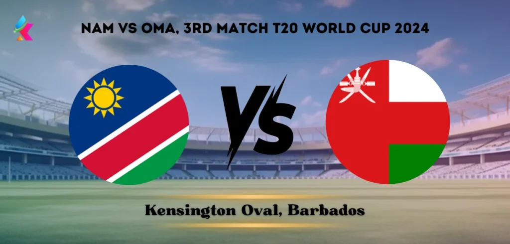 Namibia vs Oman Head-to-Head at Kensington Oval, Barbados