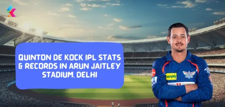 Quinton de Kock IPL Stats & Records in Arun Jaitley Stadium, Delhi