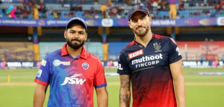 RCB vs DC head to head in M Chinnaswamy stadium