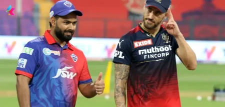 RCB vs DC player battle