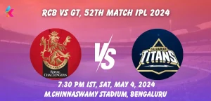 RCB vs GT Head-to-Head in M. Chinnaswamy Stadium 