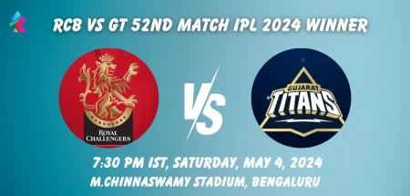 RCB vs GT IPL 2024 Match Winner Prediction