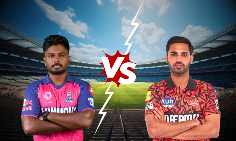 SRH vs RR Player Battle: Sanju Samson vs Bhuvneshwar Kumar