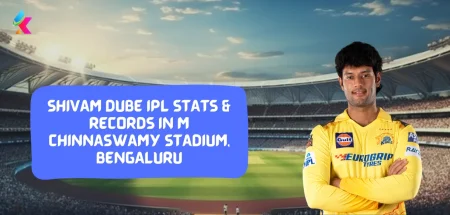 Shivam Dube IPL Stats & Records in M Chinnaswamy Stadium, Bengaluru