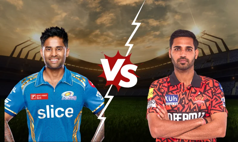MI vs SRH Player Battle : Suryakumar Yadav vs Bhuvneshwar Kumar