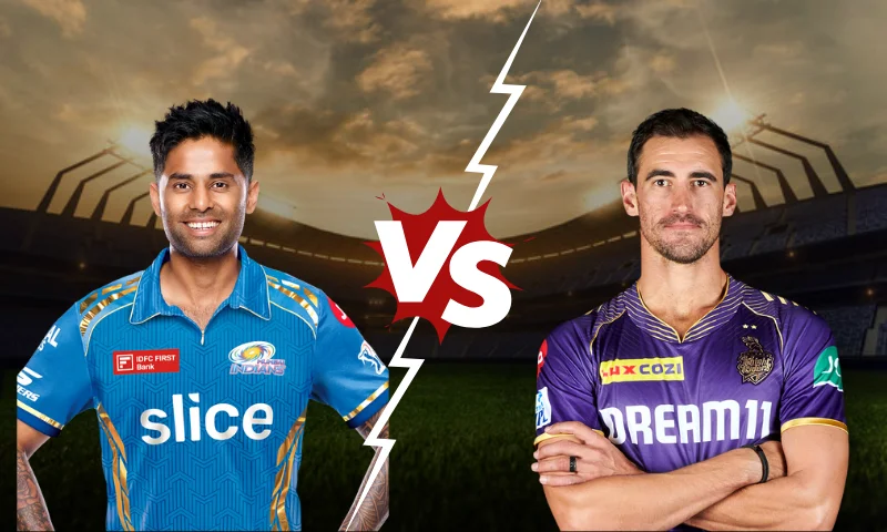KKR vs MI Player Battle: Suryakumar Yadav vs Mitchell Starc 