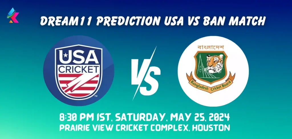 USA vs BAN Dream11 Prediction Today Match 3rd T20I 2024