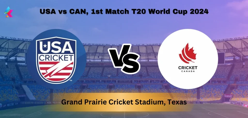 USA vs Canada T20 Head to Head Records 1st Match T20 World Cup 2024