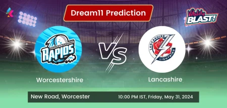 WOR vs LAN Dream11 Prediction Today Match